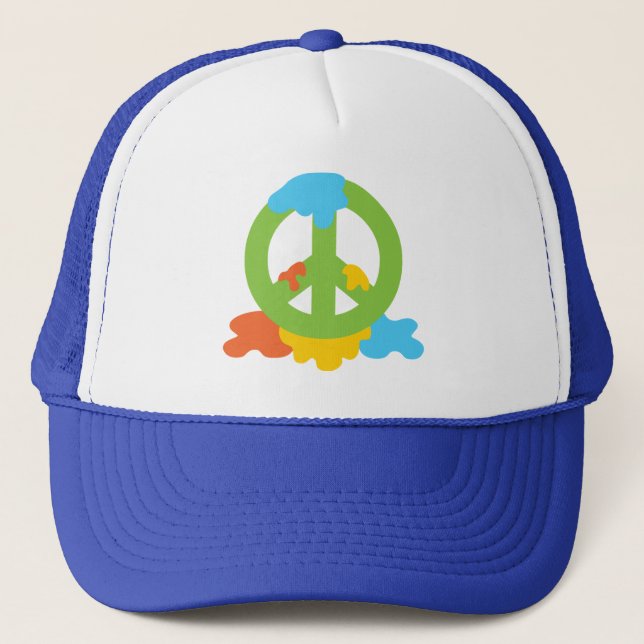 Casquette Peinture de paix (Devant)