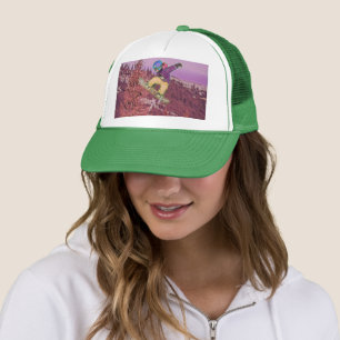Casquette Peinture de snowboarding