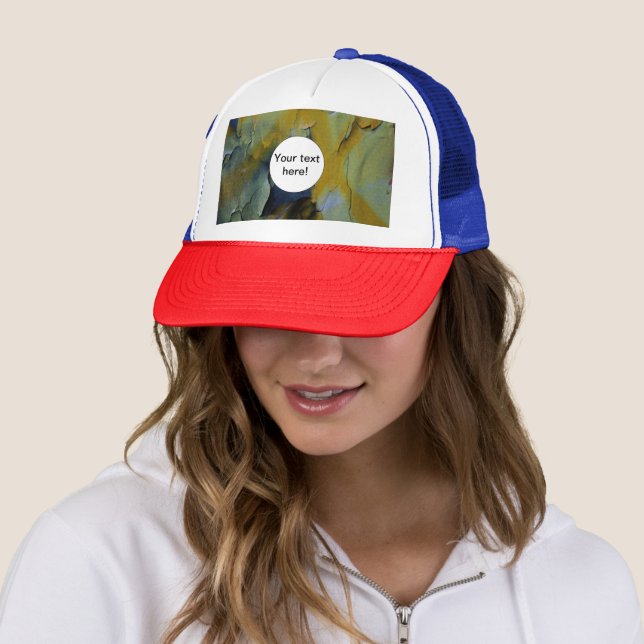 Casquette Peinture d'épluchage (En situation)