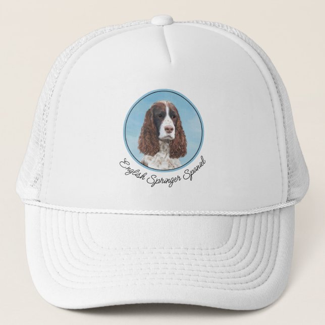 Casquette Peinture espagnole Springer anglaise Peinture orig (Devant)