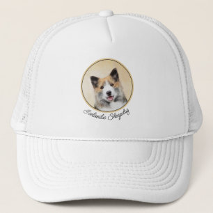 Casquette Peinture islandaise pour chien de mer - Art origin