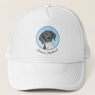 Casquette Peinture pointeur germanique - Art original