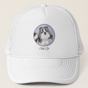 Casquette Peinture Shih Tzu - Cute Original Chien Art