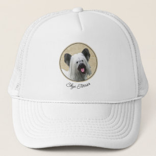 Casquette Peinture Skye Terrier - Cute Original Chien Art
