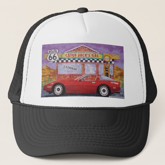 Casquette peintures 005 de corvette (Devant)