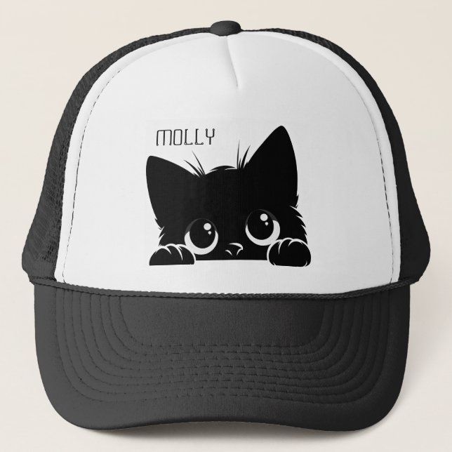 Casquette Pékin Chat Personnaliser (Devant)