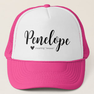 Casquette Penelope Nom Signifiant Filles Vêtements Personnal
