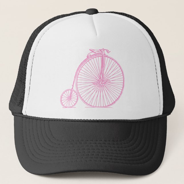 Casquette Penny Farthing - Rose (Devant)