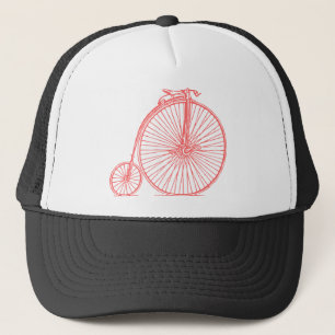 Casquette Penny Farthing - Rose tropical