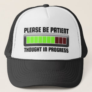 Casquette Pensée en cours