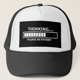 Casquette Penser S'Il Vous Plaît Attendre T-shirt