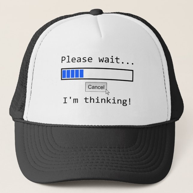 Casquette ....Pensez chapeau de camionneur (Devant)
