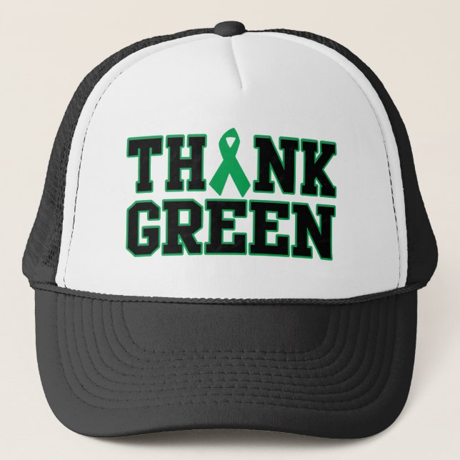 Casquette Pensez le vert (Devant)