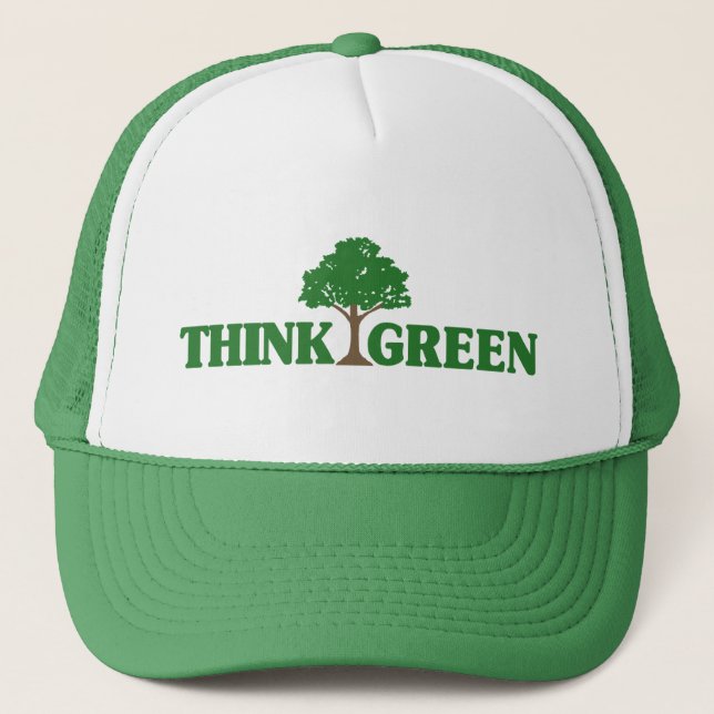 Casquette Pensez le vert (Devant)