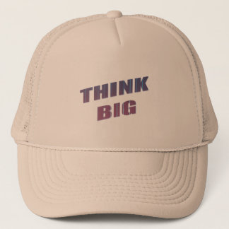 Casquette Pensez les grandes expressions de motivation