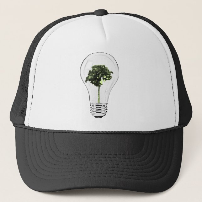 Casquette Pensez que le vert pensent Smart (Devant)