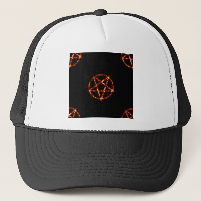 Casquette pentagramme (Devant)