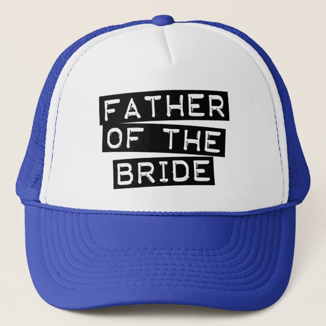 Casquette Père d'étiquette de la jeune mariée (Devant)