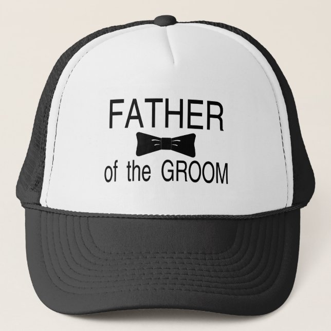 Casquette Père du marié Bowtie (Devant)