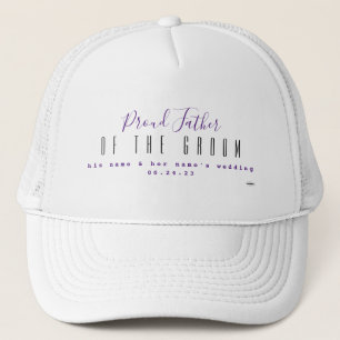 Casquette Père du marié chapeau personnalisé HAMbyWG