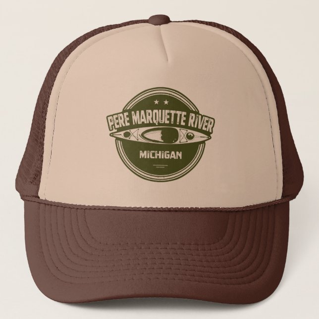 Casquette Pere Marquette River Michigan Kayak (Devant)