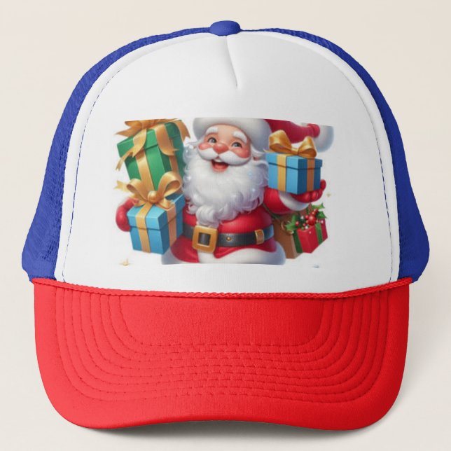 casquette père Noël (Devant)