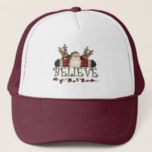 Casquette Père Noël Croire T-shirts et cadeaux