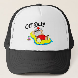 Casquette Père Noël qui n'est pas de service (prendre un