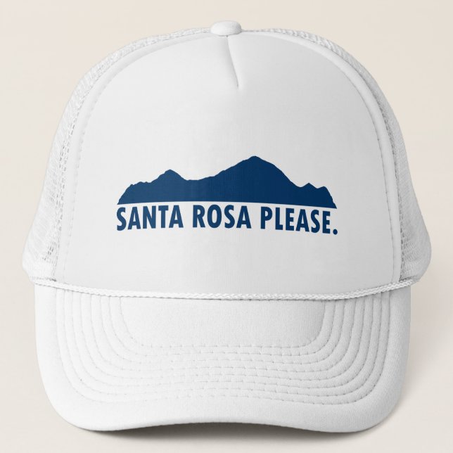 Casquette Père Noël Rosa Californie S'il vous plaît (Devant)