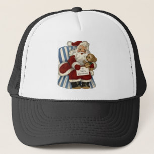 Casquette Père Noël vintage Noël chrétien Fêtes de fin d'ann