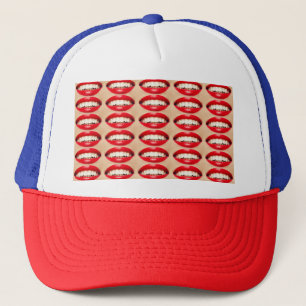 Casquette Perfect Smile Femme Fatale Pop-art