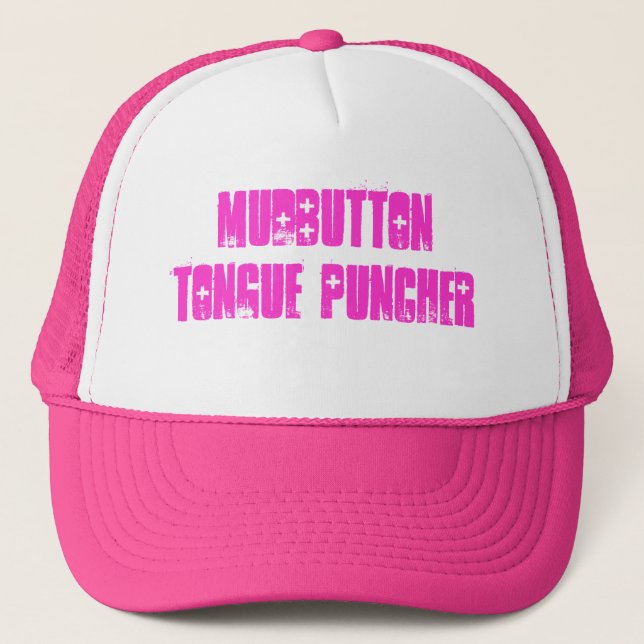 Casquette perforateur de langue de mudbutton (Devant)