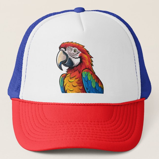 Casquette perroquet ara (Devant)