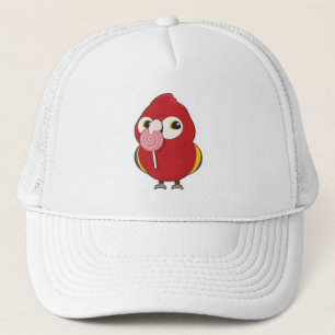 Casquette Perroquet avec Lollipop