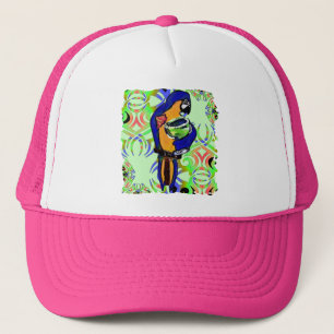 CASQUETTE PERROQUET DE FÊTE