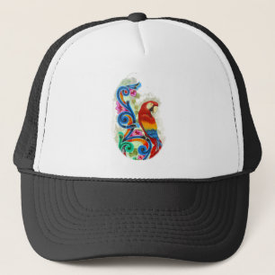 Casquette perroquet lumineux