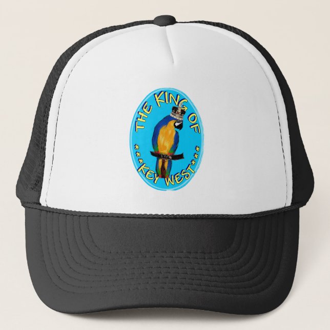 CASQUETTE PERROQUETS DE FÊTE (Devant)