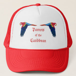 Casquette Perroquets des Caraïbe
