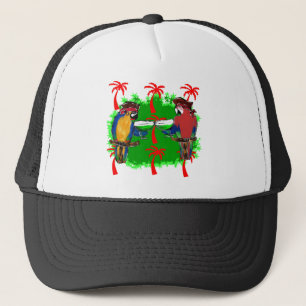 CASQUETTE PERROQUETS PIRATES