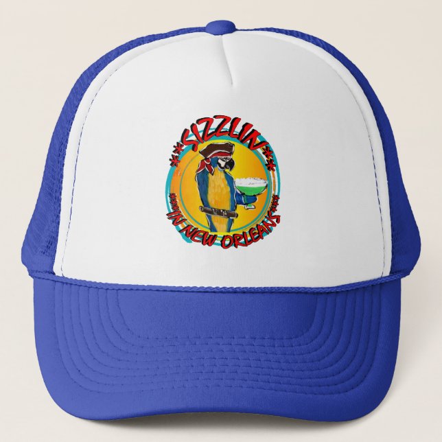 CASQUETTE PERROQUETS SIZZLIN (Devant)