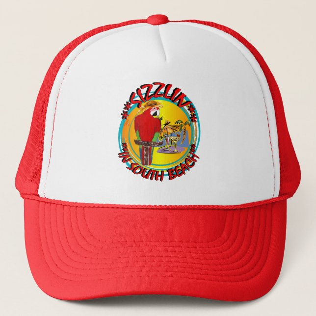 CASQUETTE PERROQUETS SIZZLIN (Devant)