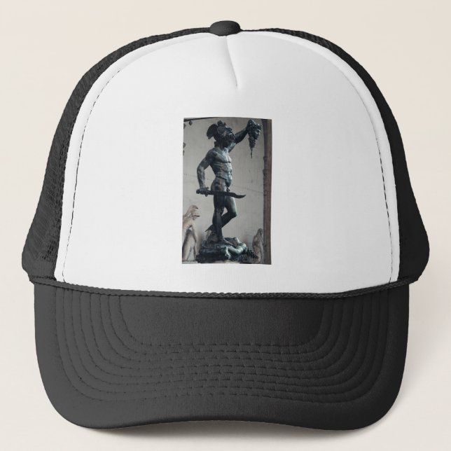 Casquette Perseus avec la tête de la méduse (Devant)