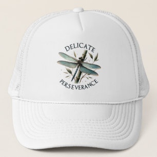Casquette Persévérance délicate - libellule artistique