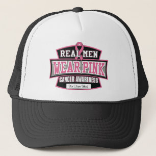 Casquette Personalize it REAL MEN WEAR PINK Breast Cancer