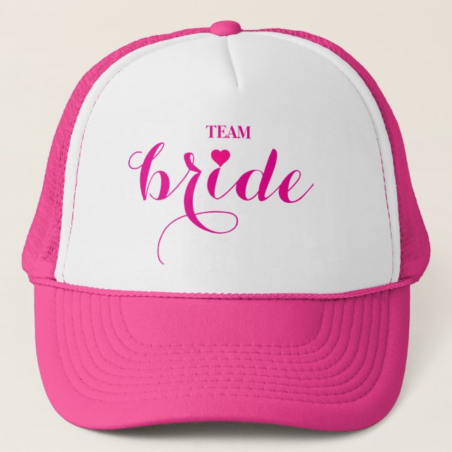 Casquette Personalized Customize Team Bride (Devant)
