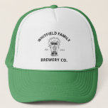 Casquette Personalized Family Reunion Fathers Day Custom<br><div class="desc">Add the family name, pretend company name, the year, and the title of the family member to this craft beer drinking theme design. Great for celebrating Father's Day, Independence Day, the Holidays, or any other special occasion. Easily customize this by clicking the "Personalize" button above. While "Drink Craft Beer" is...</div>