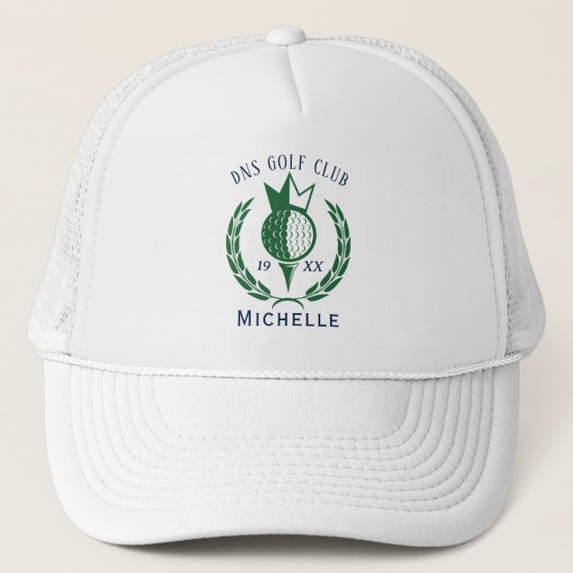 Casquette Personalized Golf Club Name Classic Trucker Hat (Devant)