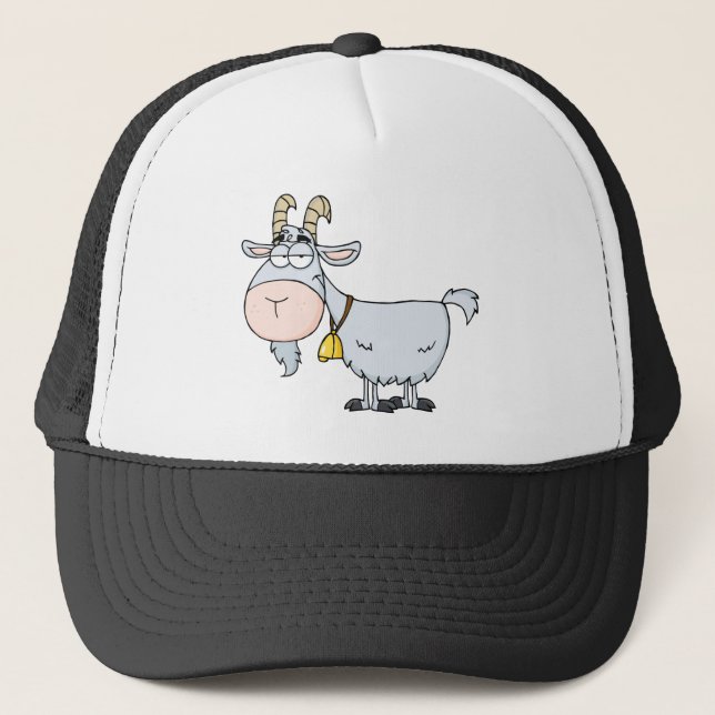 Casquette Personnage de dessin animé de chèvre (Devant)