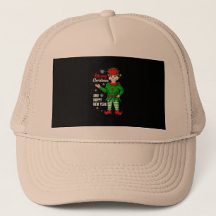 Casquette personnage elf père Noël