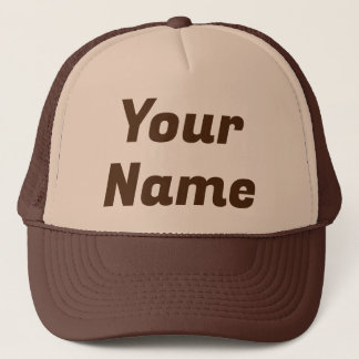 Casquette PERSONNALISABLE Brown
